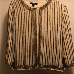 Sequin dressy blazer/cover up